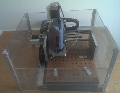 Ma première CNC, opérationnelle après beaucoup de nécessaires améliorations