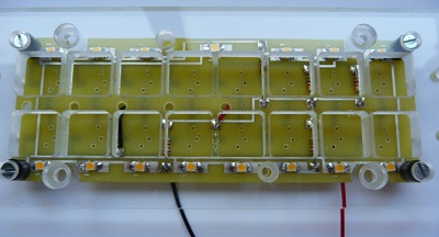 Assemblage de la contre-face et du pcb du panel