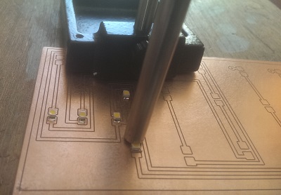 Soudure d'un composant cmc