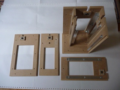 Assemblage du châssis du sidestick